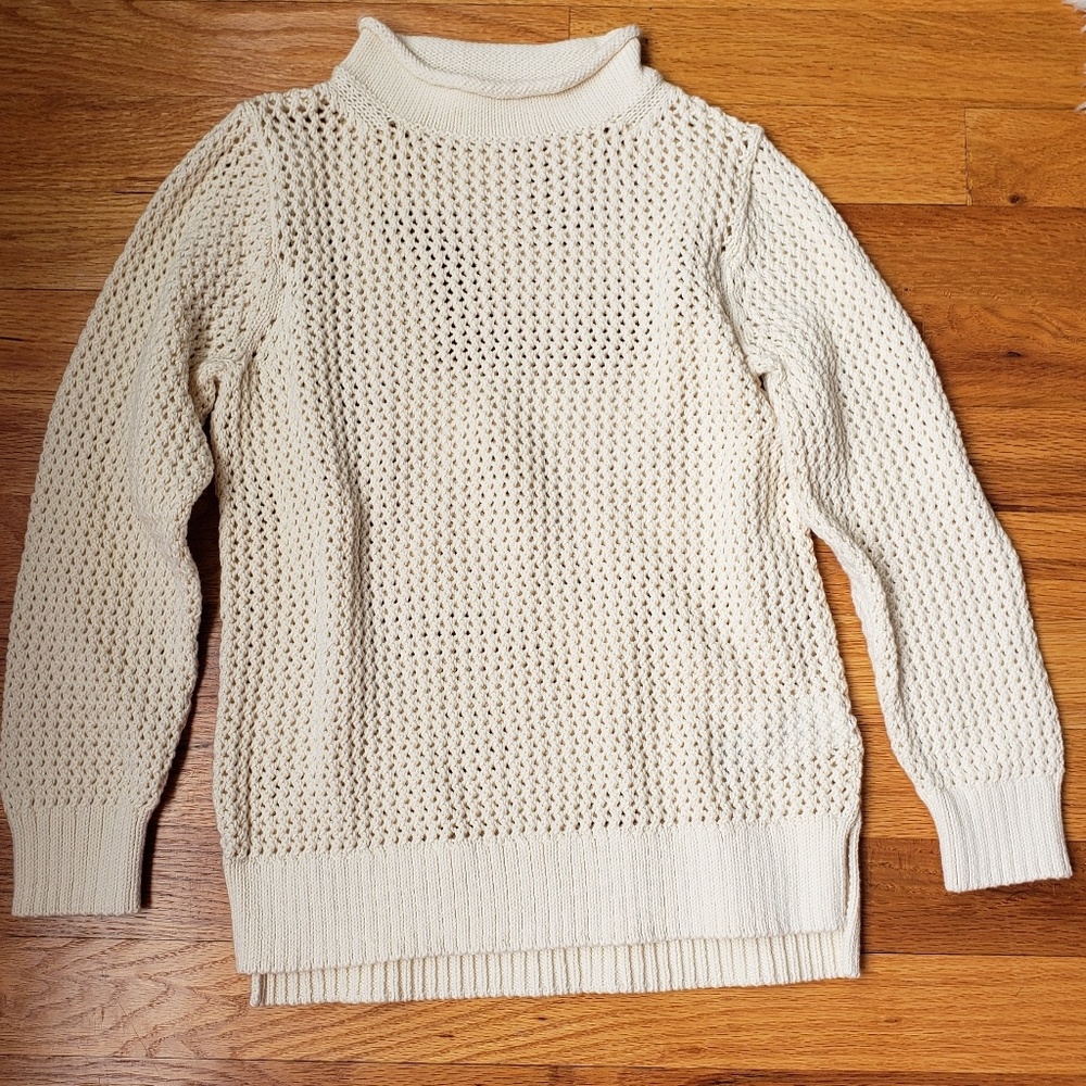 Crewcuts cream sweater. Excellent condition Size 8